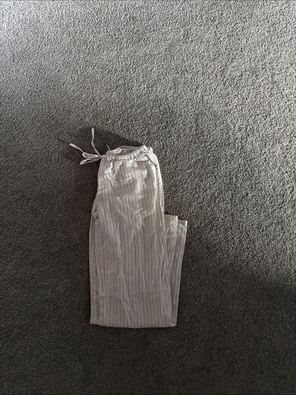 NWOT H&M striped linen pants